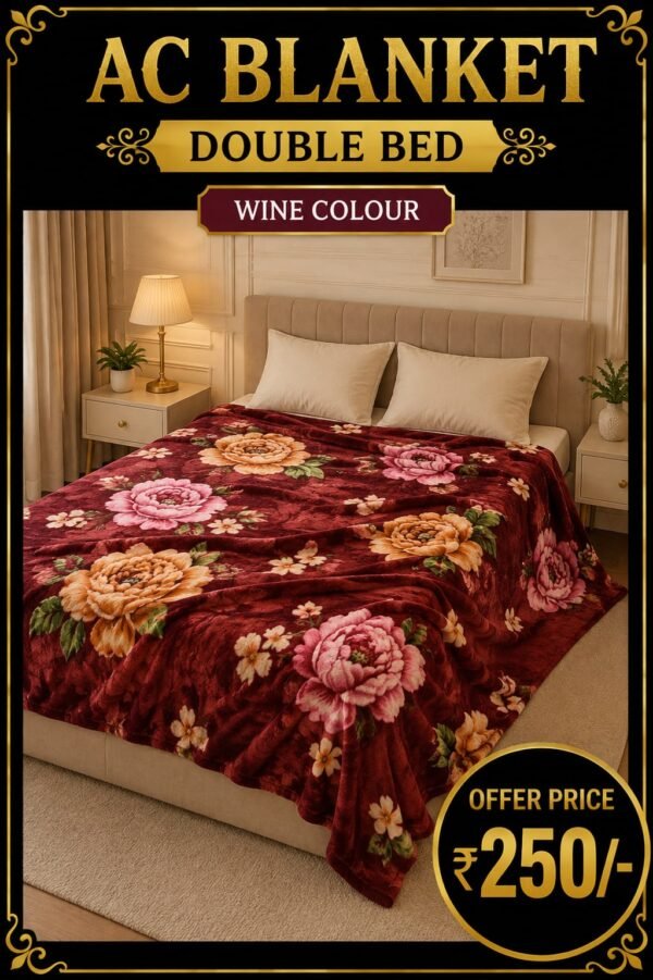 AC double bed blanket