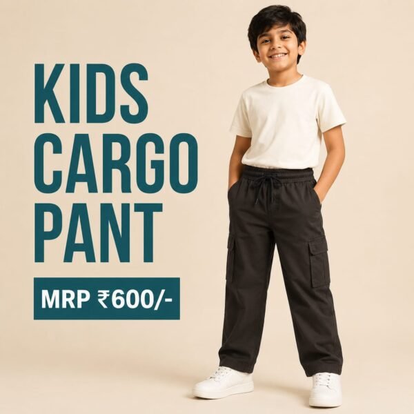 Kids cargo pants