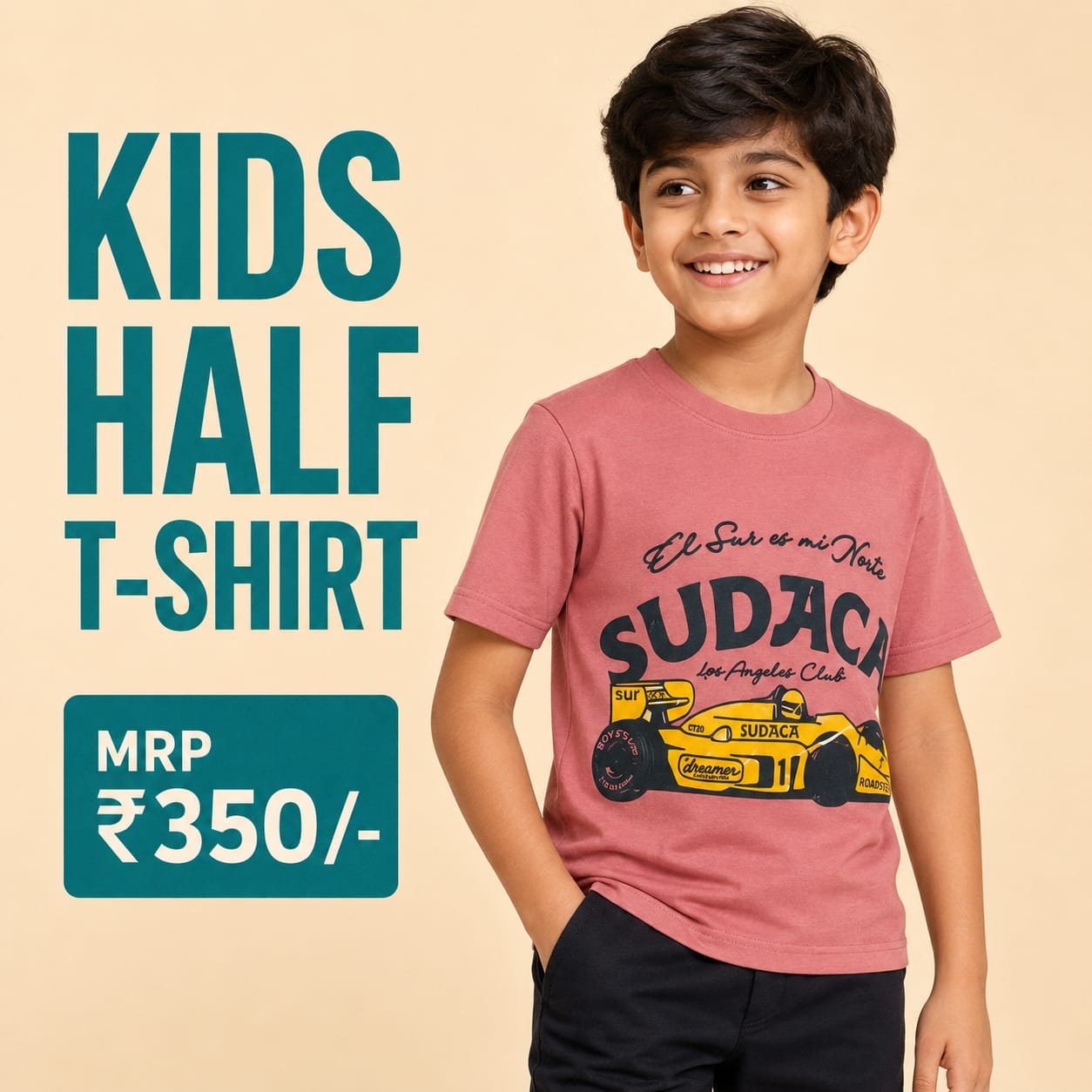 Kids half tshirt - Image 3