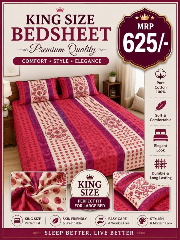 King size bedseet