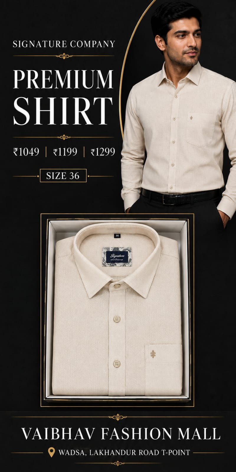 Signature shirts for mens - Image 2
