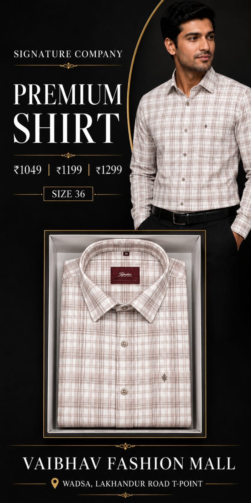 Signature shirts for mens - Image 3