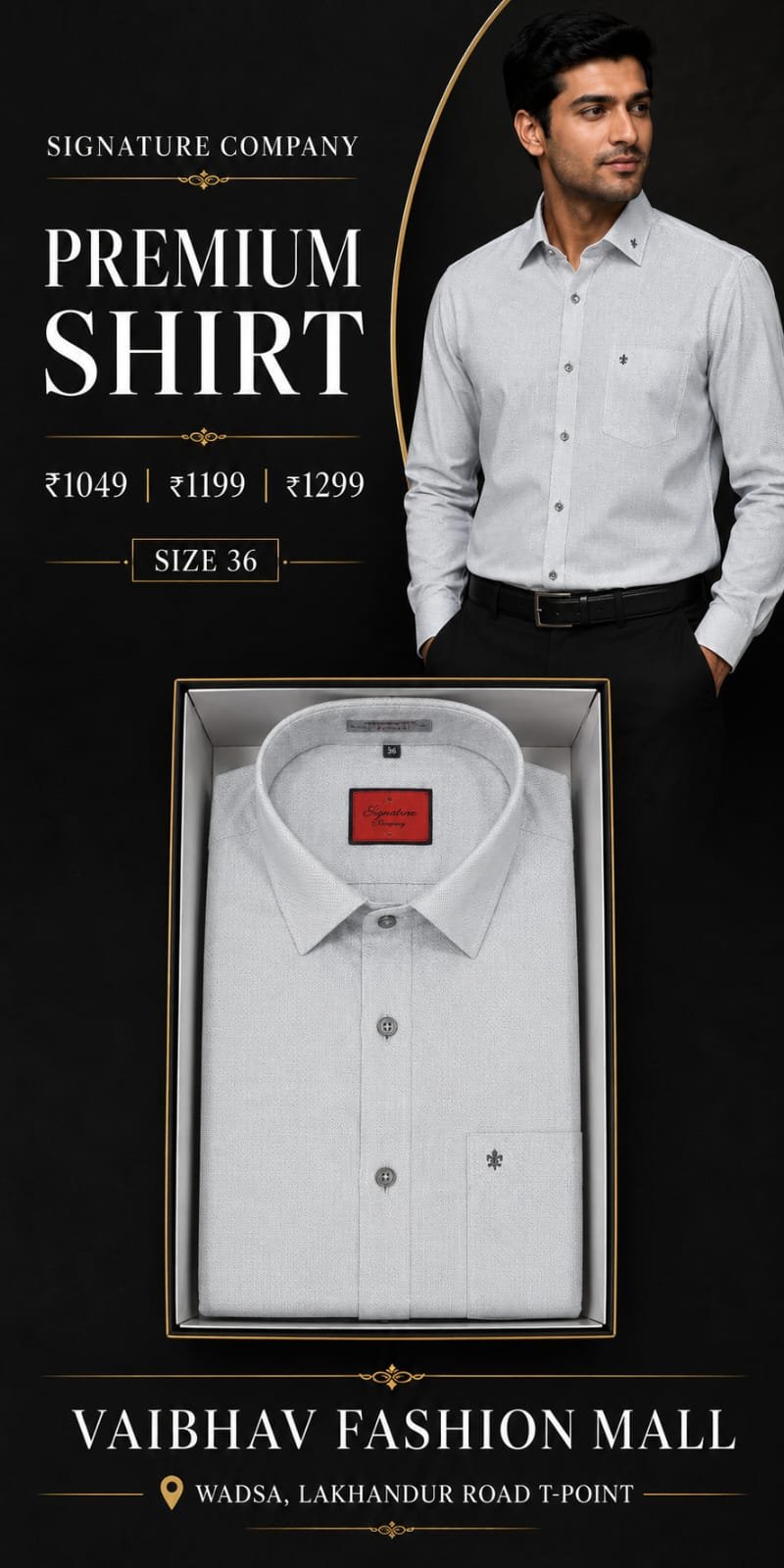 Signature shirts for mens - Image 7