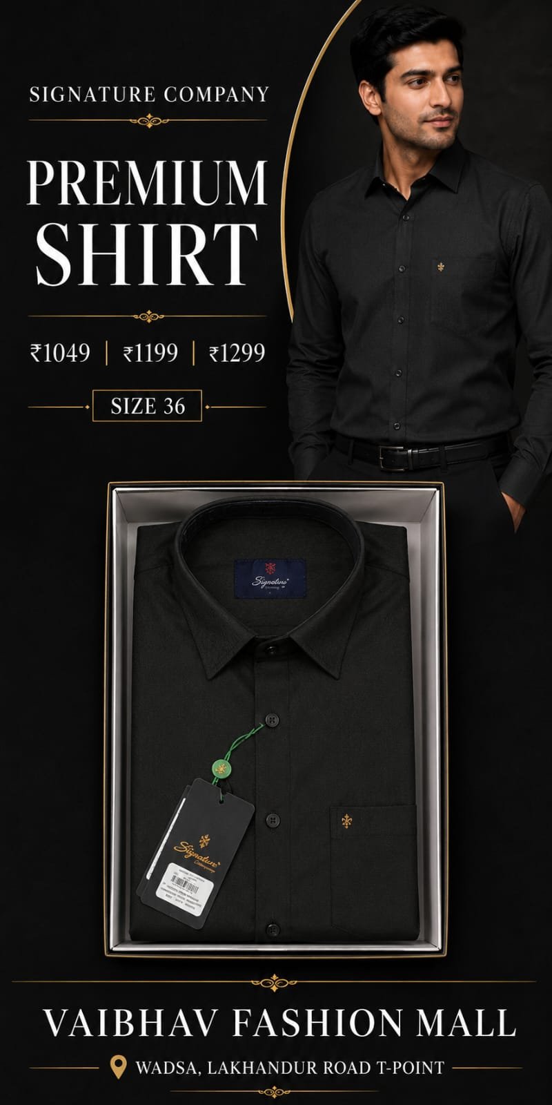 Signature shirts for mens