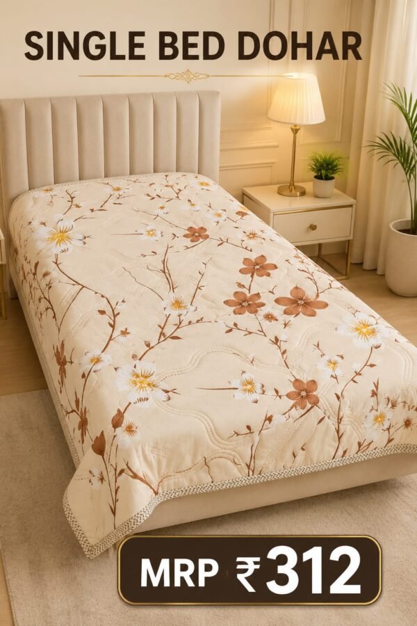 Single bed dohar