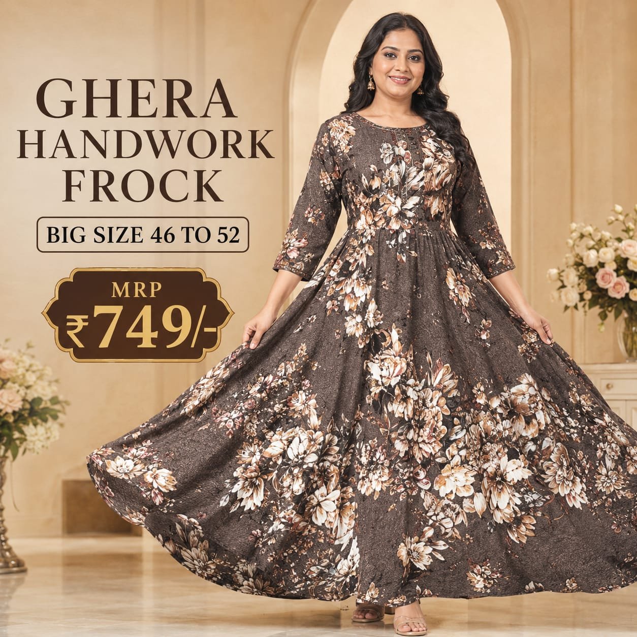 Ghera handwork frock - Image 2