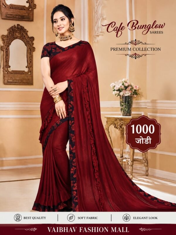 Cafe bungalow saree