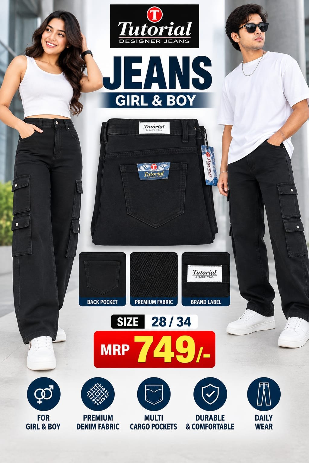Cargo jeans - Image 2