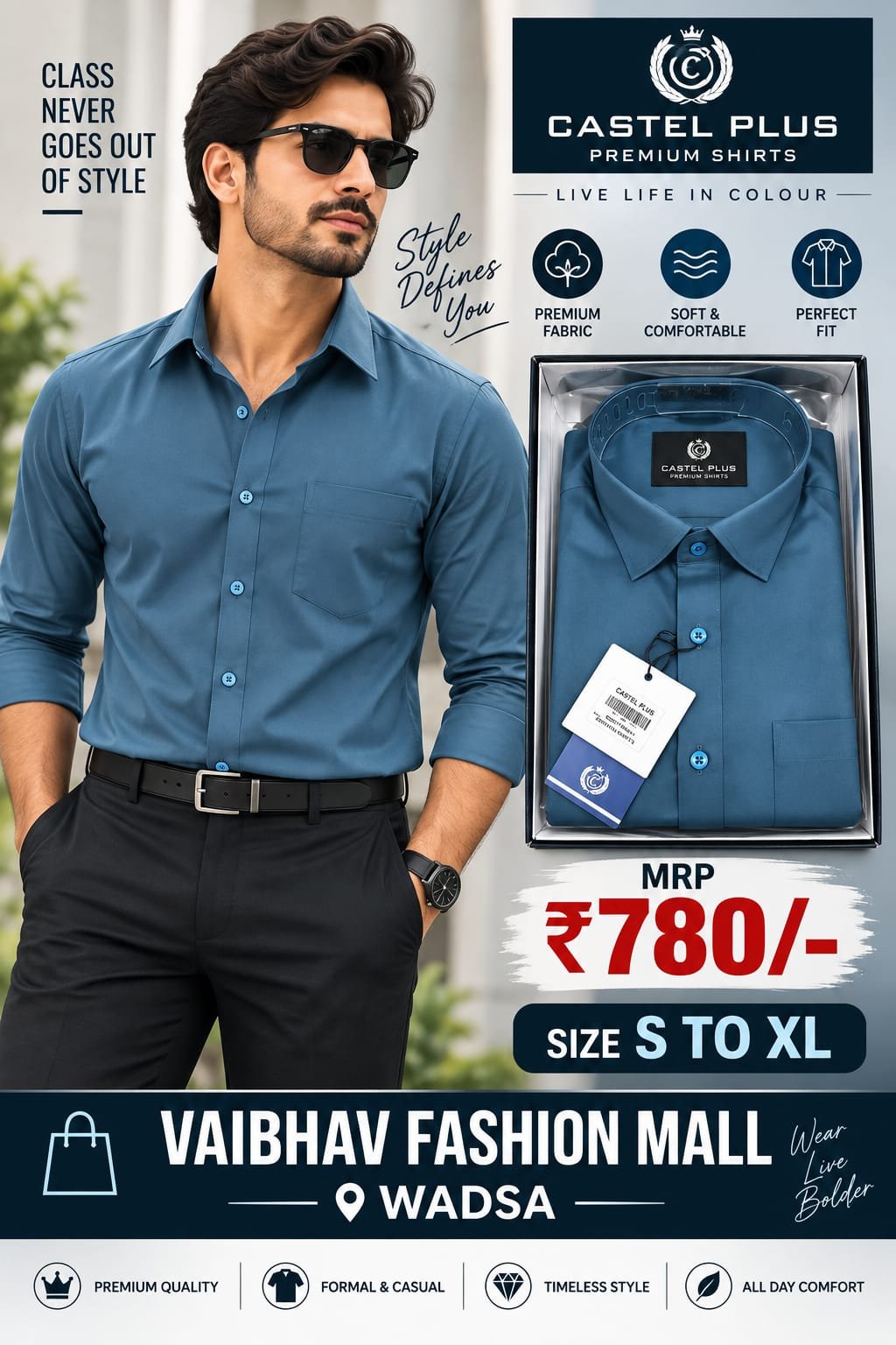 Castel plus shirts