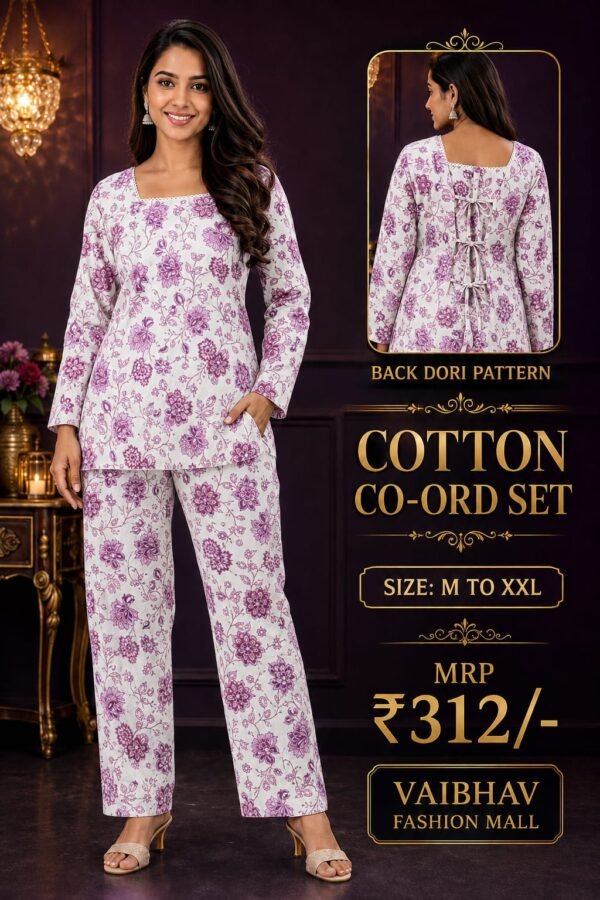 Cotton cord set