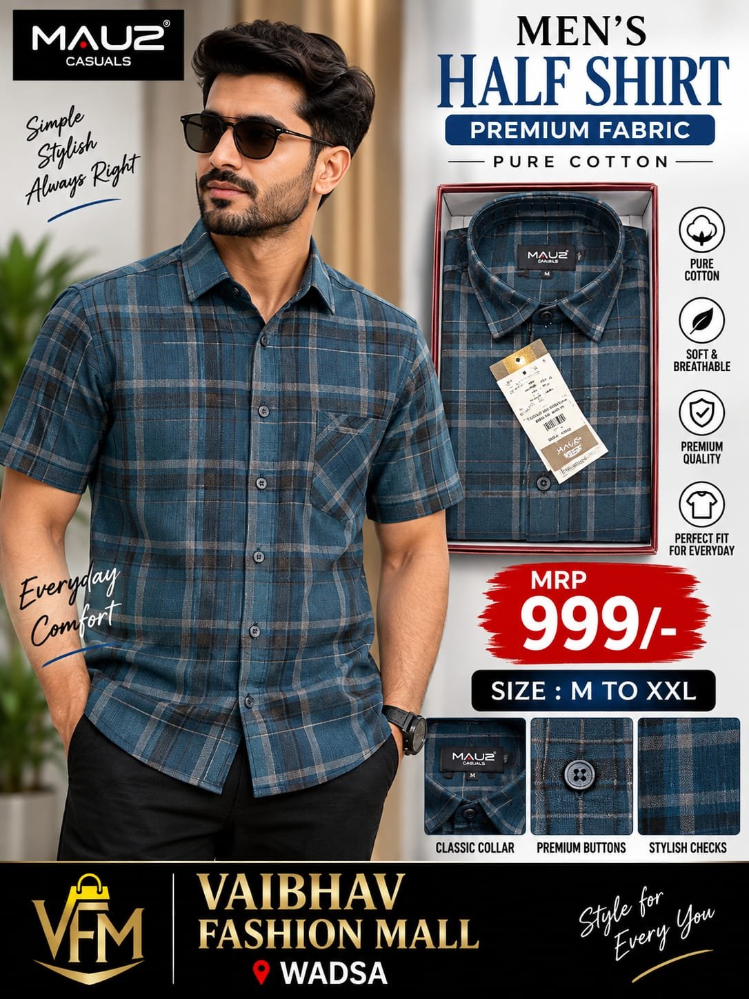 Men's half shirt - Image 2
