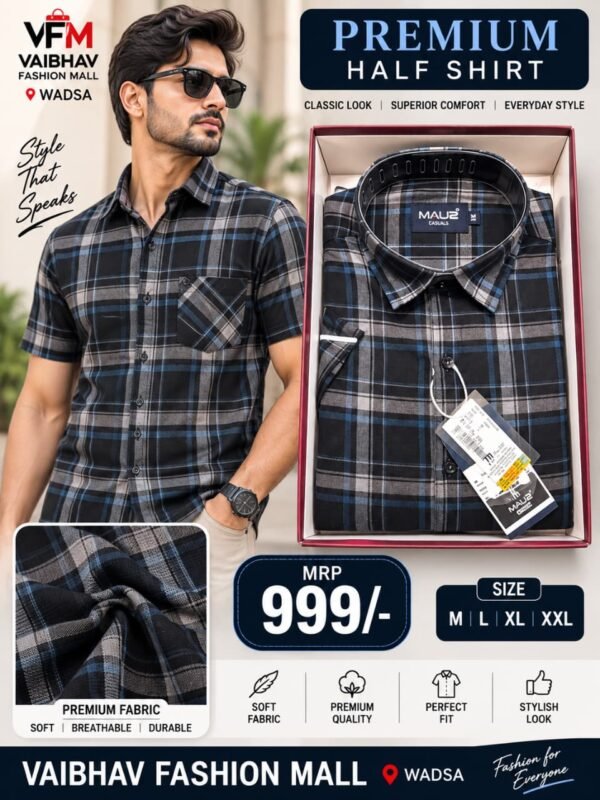 Men's half shirts