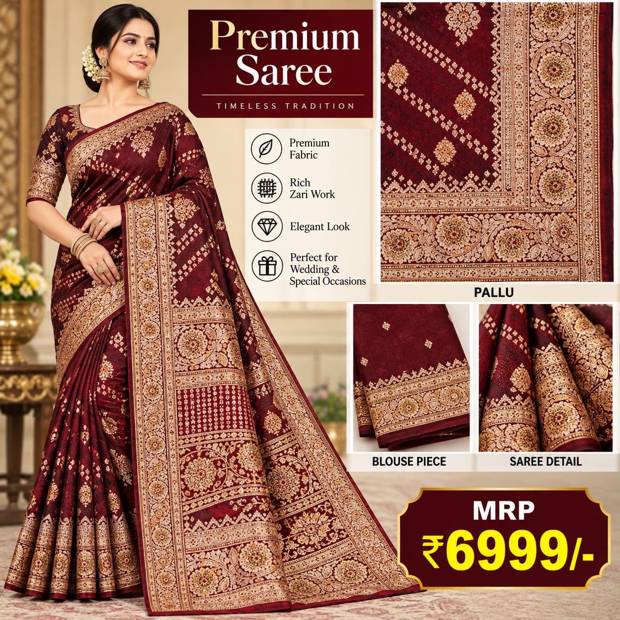 Premium saree