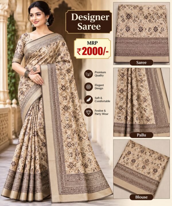 Designer saree