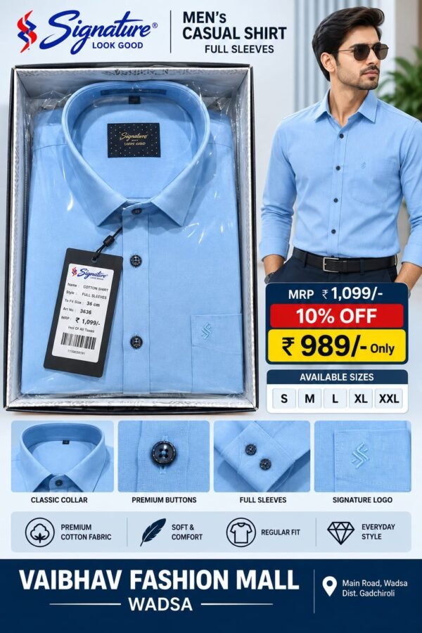 Mens signature shirts