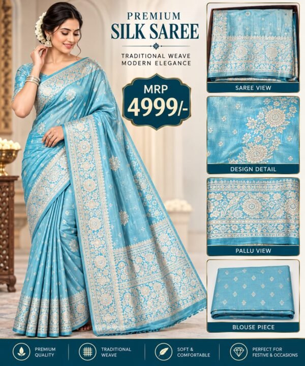 Premium silk saree