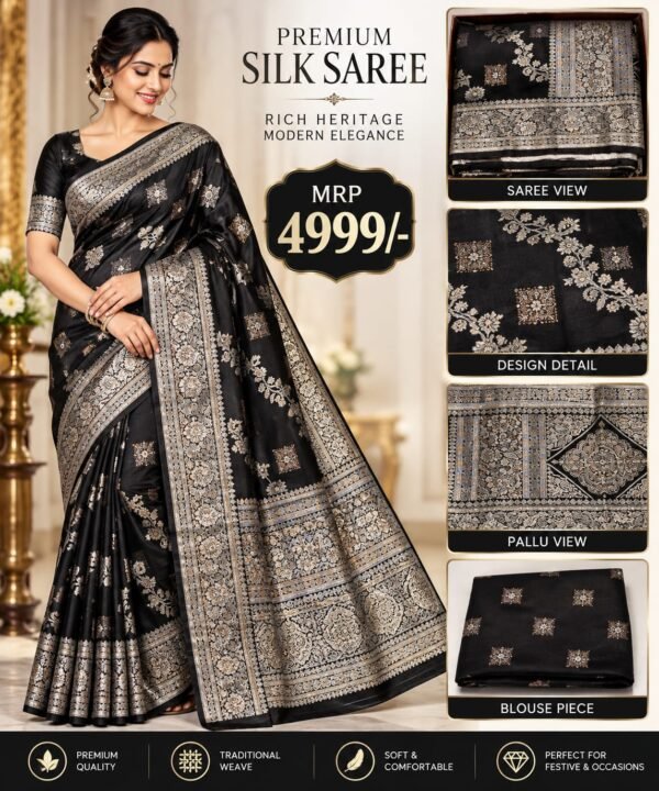 Premium silk saree