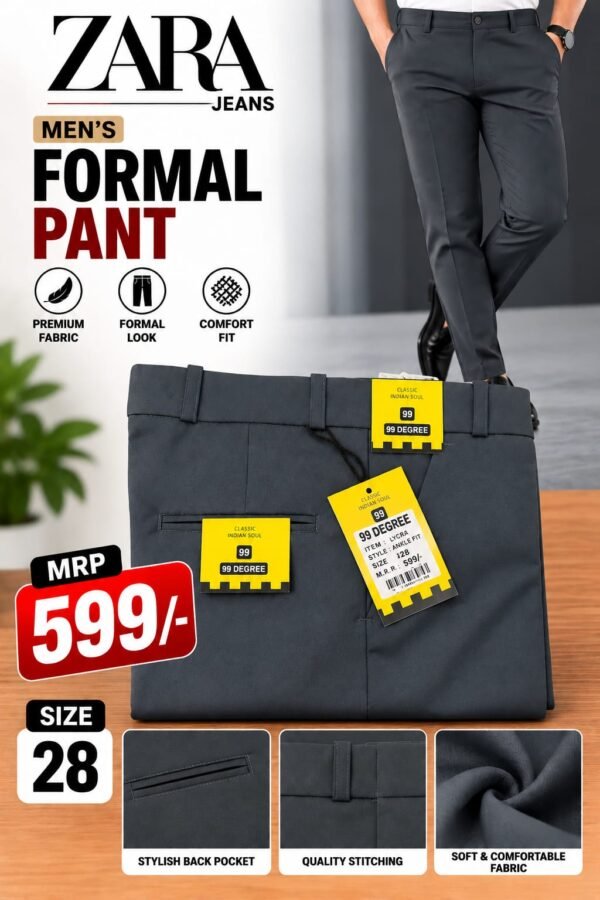 Men's formal pant
